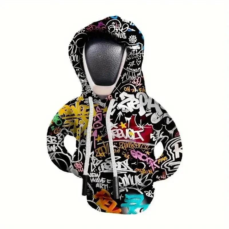 

NEW Gear Shift Hoodie Cover Shift Cover Gear Handle Decoration Fits Manual Automatic Universal Car Shift Lever Interior Decor