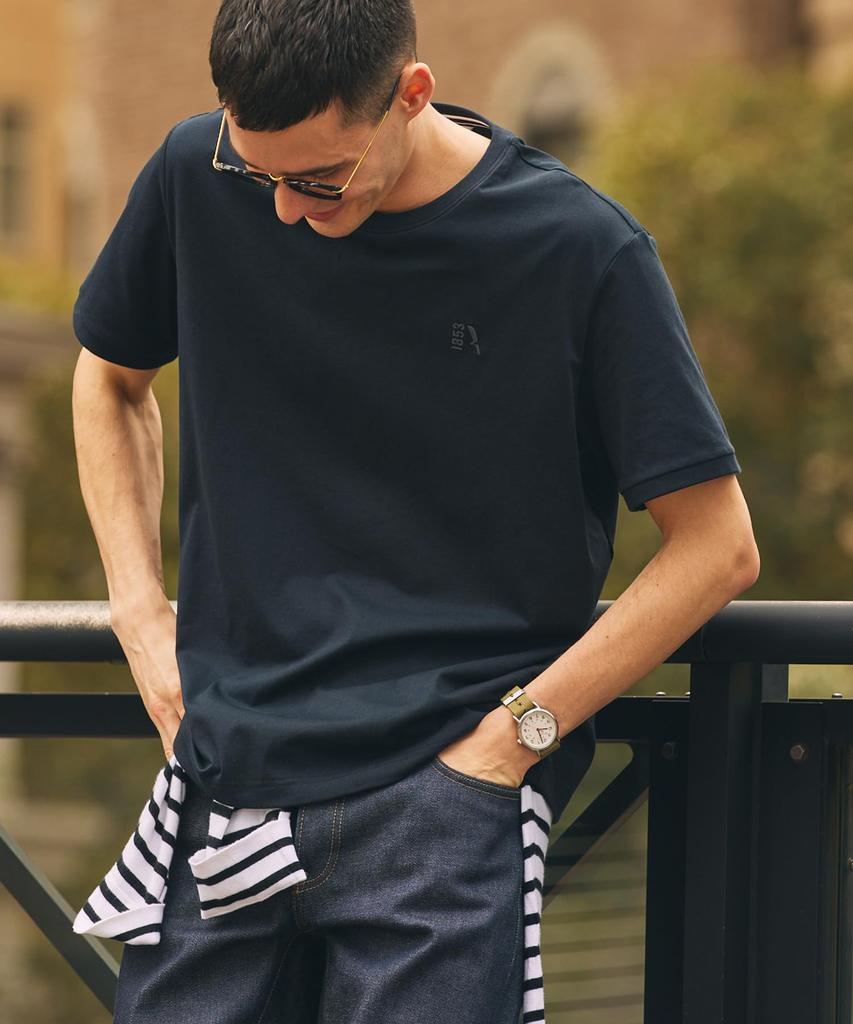 [Official] [EC Exclusive] Moisture-wicking, quick-drying 1853 logo T-shirt ZTHBM7800300S