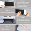 1pc Couch Cushion Non Slip Pads To Keep Couch Cushions from Sliding, Hook and Loop Tape with Adhesive for Smooth Surfaces