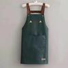 Women's Summer Kitchen Apron - Waterproof, Oil-Proof, Dirt-Resistant, Print Logo/Wording, Thin Style