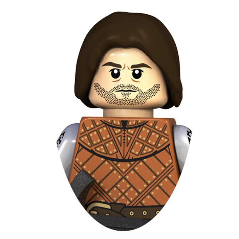 Hot Movies Building Blocks Accessories Power King Archer Games Model Assembly White Walkers Night's Watch Mini Figures