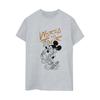 Disney Womens/Ladies Mickey Mouse World Tour Line Cotton Boyfriend T-Shirt