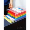 Student Test Paper Clip File Holder Large Capacity Folder A4 Material File Storage Category Folder Bill Bill Folder Pp