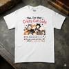 Crazy Cat Lady Funny Cotton Tee Graphic Unisex T-shirt