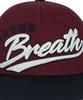 BROWNBREATH Coloration Flat Visor Cap - Burgundy