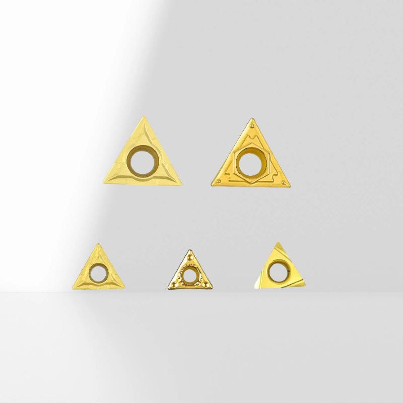 TCMT11/TCGT110204 Series 60° Triangular CNC Lathe Inserts for Fine Grinding