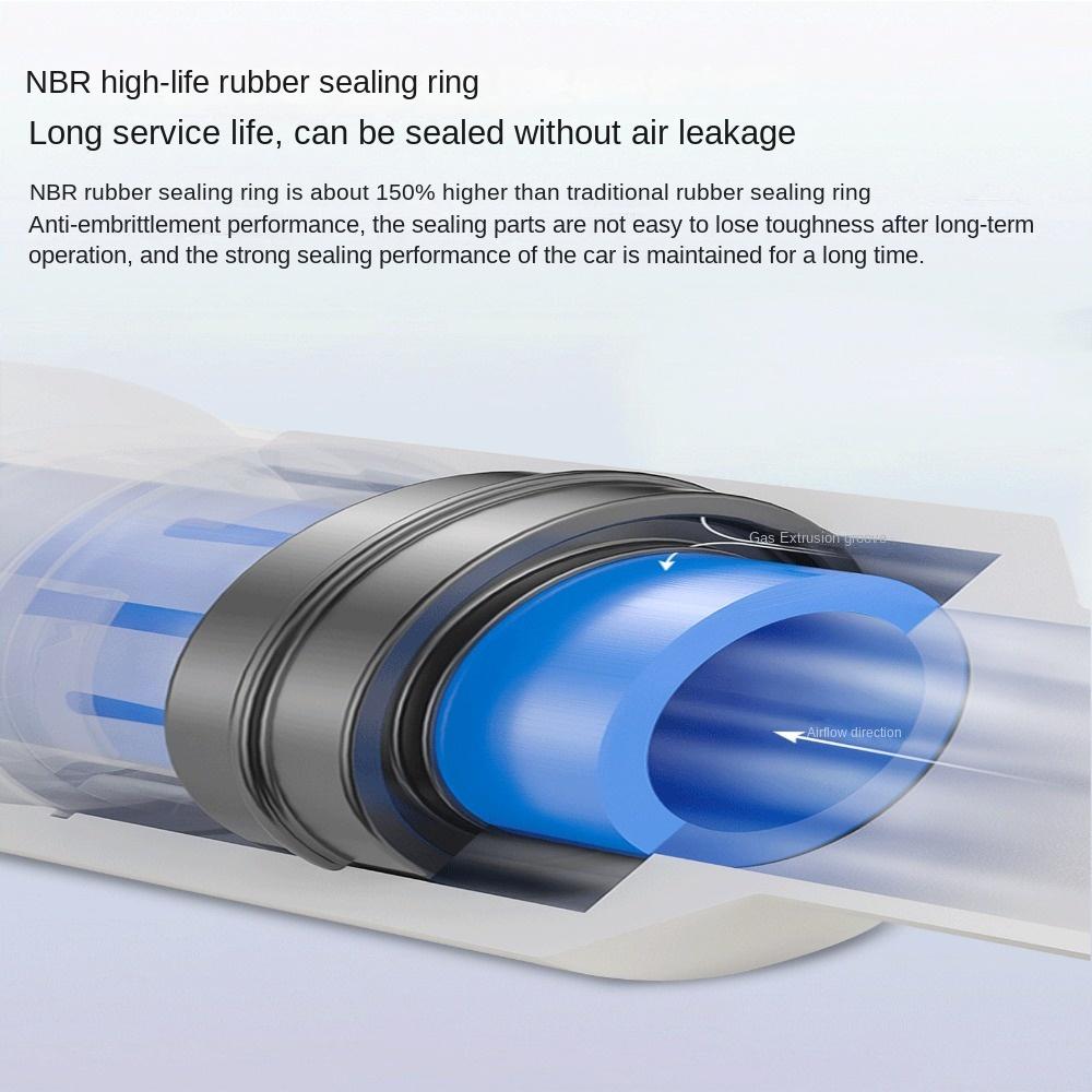 Plastic Push in On Air Vacuum Ejector Blue Venturi Tube Worker