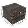 Large Capacity Vintage Jewelry Box Wood Antique Jewelry Box Wooden Jewelry Box  Jewelry Storage