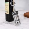 Multi-Function Wine Bottle Opener Zinc Alloy Corkscrew Beer Can Portable Kitchen Tool
