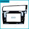 10 Inch Car Frame Fascia  For Volkswagen Golf 7 7th Android Radio Dash Fitting Panel Kit