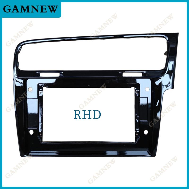10 Inch Car Frame Fascia  For Volkswagen Golf 7 7th Android Radio Dash Fitting Panel Kit