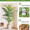 Bionic Green Sprenger's Fern Artificial Tree for Indoor Luxury Living Room Décor