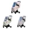 Baby Pushchair Cover Baby Pram Rain Cover Breathable Windproof Protection Cover Universal Dustproof Weather Shield