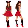 New Mickey Mouse Costume, Sexy Waist-cinching Mesh Mickey Outfit, Mickey Mouse Costume, Halloween Costume, Cute Mickey