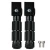 Peg Premium Rear Foot Pedals Folding Aluminum Footrests Footpegs Universal For Motorbike For ATV UTV Go Kart
