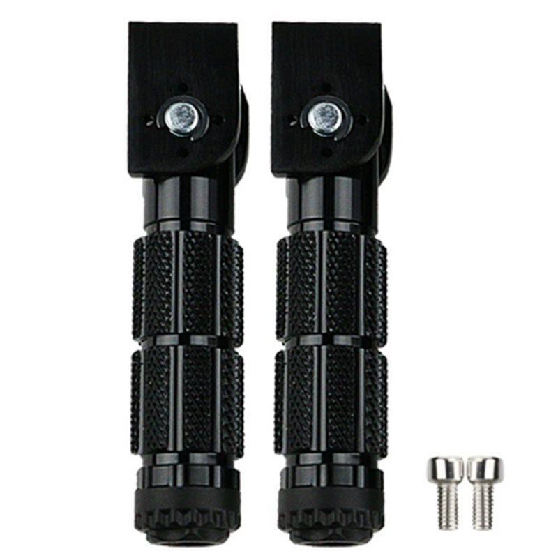 Peg Premium Rear Foot Pedals Folding Aluminum Footrests Footpegs Universal For Motorbike For ATV UTV Go Kart