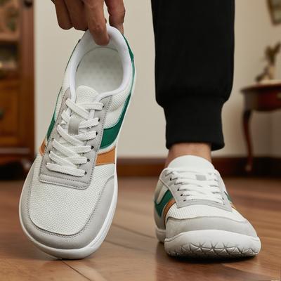 Nuove Scarpe Barefoot a Punta Larga Leggere Traspiranti Sneakers Barefoot Estive per Esterno Rilassamento Ottimale Scarpe Casual da Passeggio