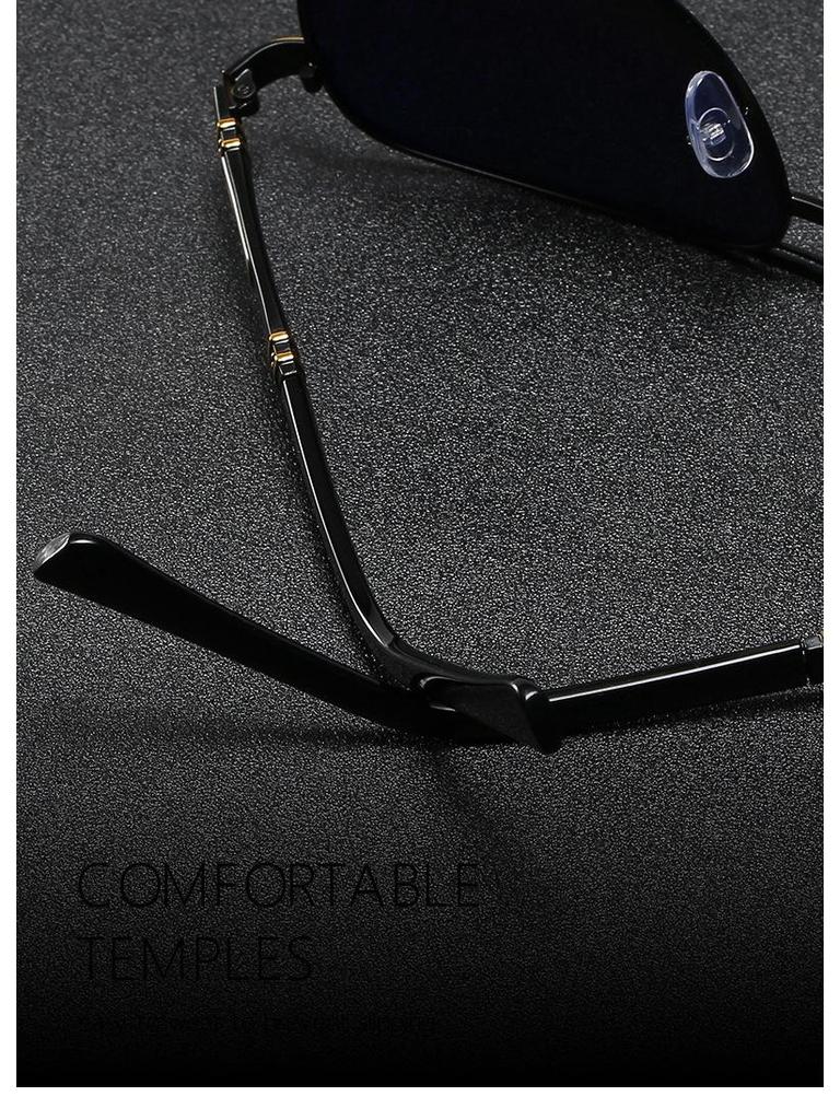 Unisex Large Frame Polarized Sunglasses for Sun Protection, Driving, and Fishing.