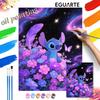 Stitch Oil Painting Hand Painting Art Kit Coloring Painting Handmade Diy Home Decoration Gift