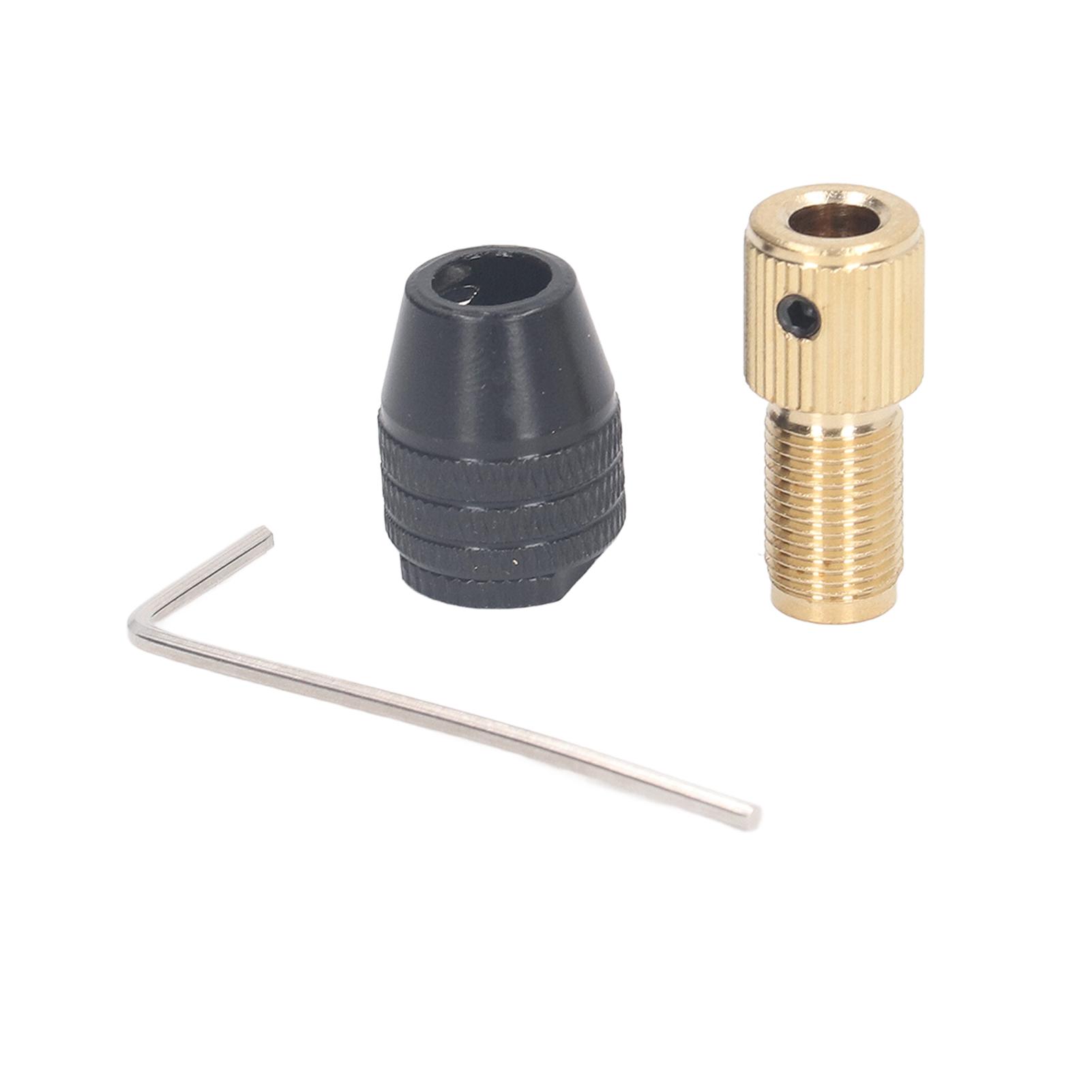 

Свердлильний патрон із 3 кулачками, обертовий інструмент, самозатягувальна цанга, подовжувач із прямими лініями, набір шестигранних ключів 5.0mm Hole