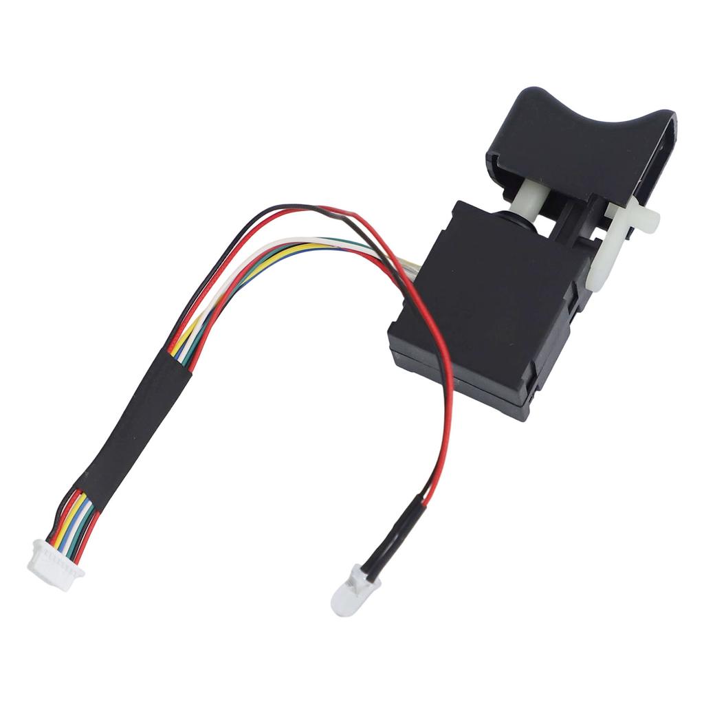 Wrench Switch Electric Drill Switch Built-in Light Easy To Install Brushless Drill Spare Parts Electric Switch