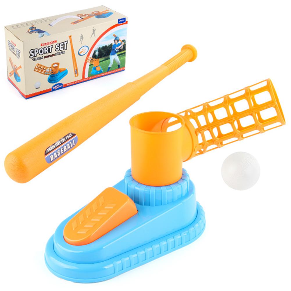 

Auto Baseball Launcher Retractable Kids Baseball Pitcher Machine Portable Kids Baseball Pitching Machine Ergonomic for Training