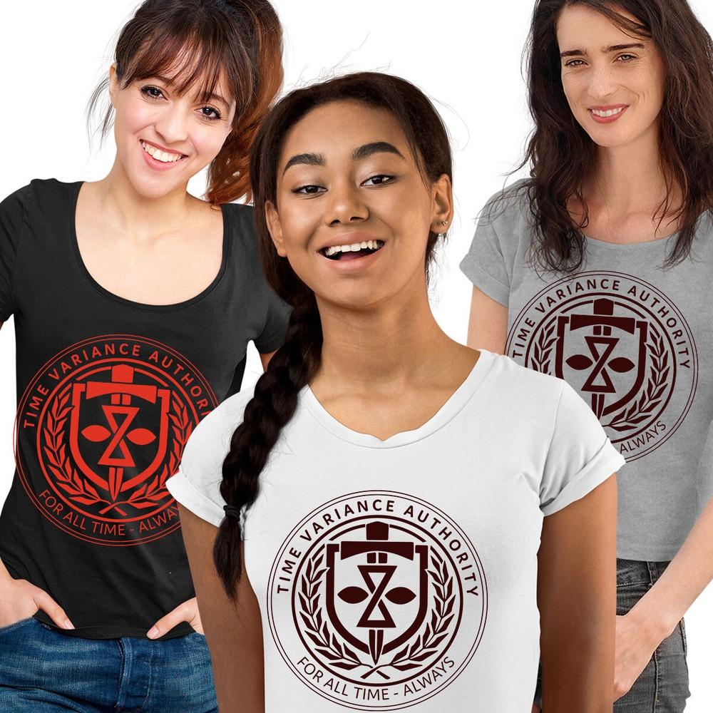 Loki TVA Tshirt Time Variance Authority Kids Adults Novelty Geek Funny L