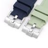 For Omega Swatch Co Branded Watch Band Silicone Planet System Curved Silicone For Rolex Water Ghost Watch Band 18mm 19mm 20mm 21mm 22mm