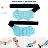 Multi-Purpose Cold/Hot Dual-Sided Plush Ankle Wrap – Comfortable Fleece-Lined Design for Swelling Reduction