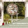 Landscape 2D Flat DIY Crystal Painting Crafts Kit Acrylic Diamond Painting Charms Kits for Living Room Home Office Decoration
