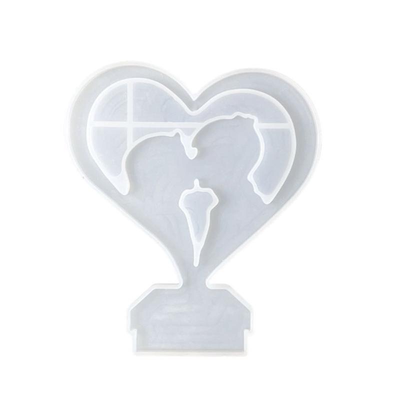 Silicone Candle Holder Moulds Valentines Day Candle Cup Molds Candle Stand Moulds Perfect Gift for Crafts Enthusiasts 1