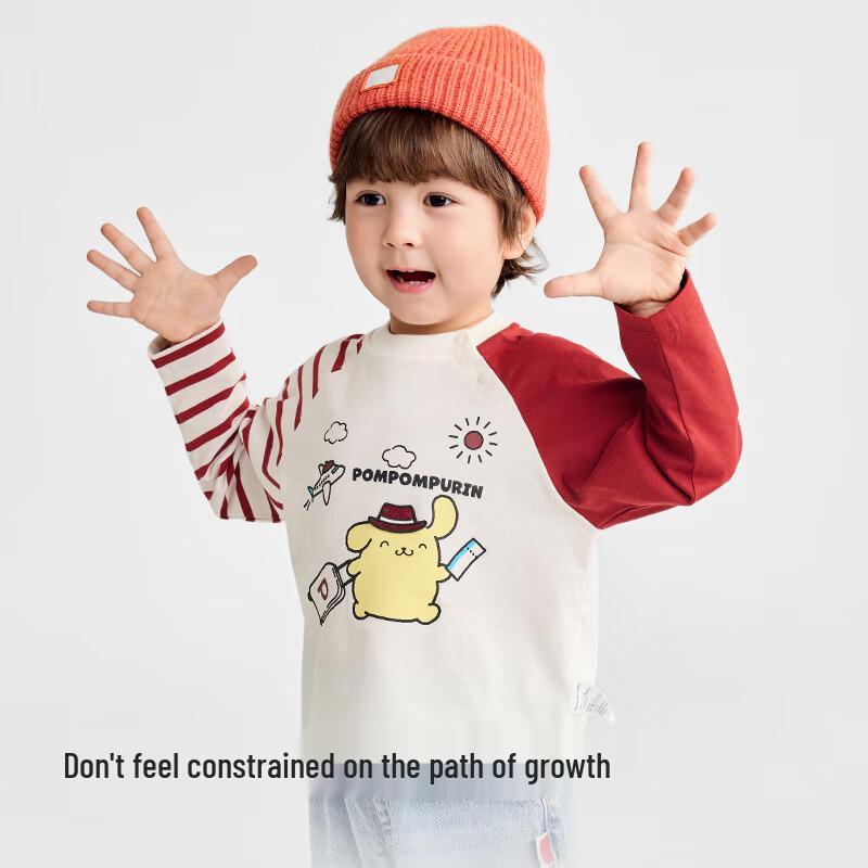 Balabala Boys  Sanrio IP Quick-Dry Cool-Touch T-Shirt 120