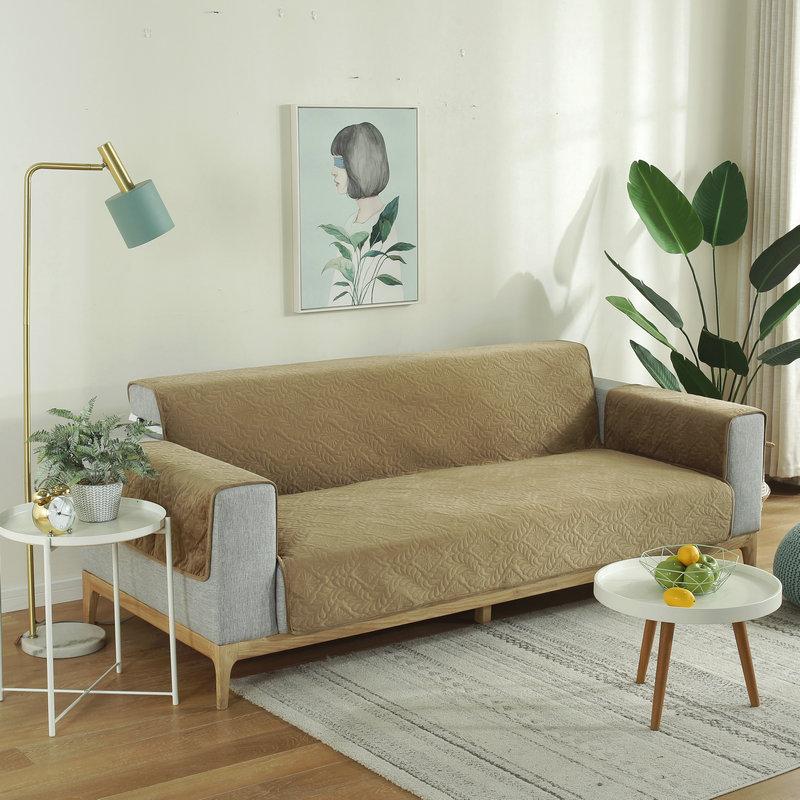 Plyšový potah na pohovku Integrovaný polštář na pohovku pro mazlíčky Kompletní sada ochranného polštáře na pohovku