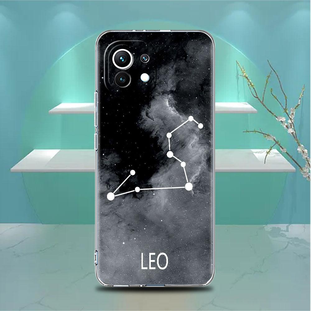 

Прозрачный чехол «Двенадцать созвездий» для Xiaomi Mi Poco X3 NFC M3 Pro F3 F1 11 Lite 12 Note 10 11T 9T Redmi Note 9S