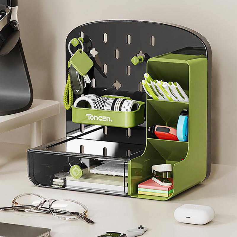 1Pc High Appearance Horizontal Desktop Storage Shelf Simple Multi-Storey Dormitory Storage Shelf Computer Office Available