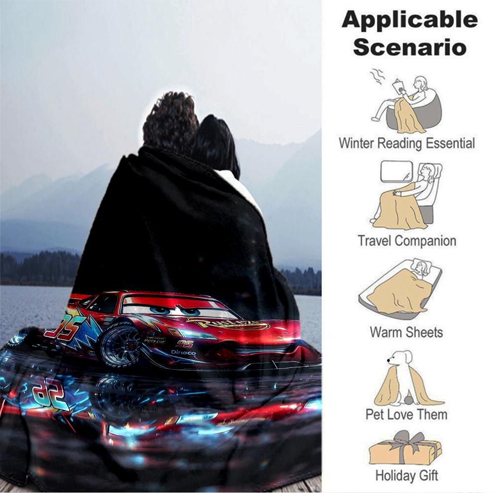 Mcqueen Space Blanket Soft Throw Blanket For Home Bedroom Bed Sofa Travel Office Solid Christmas Blanket