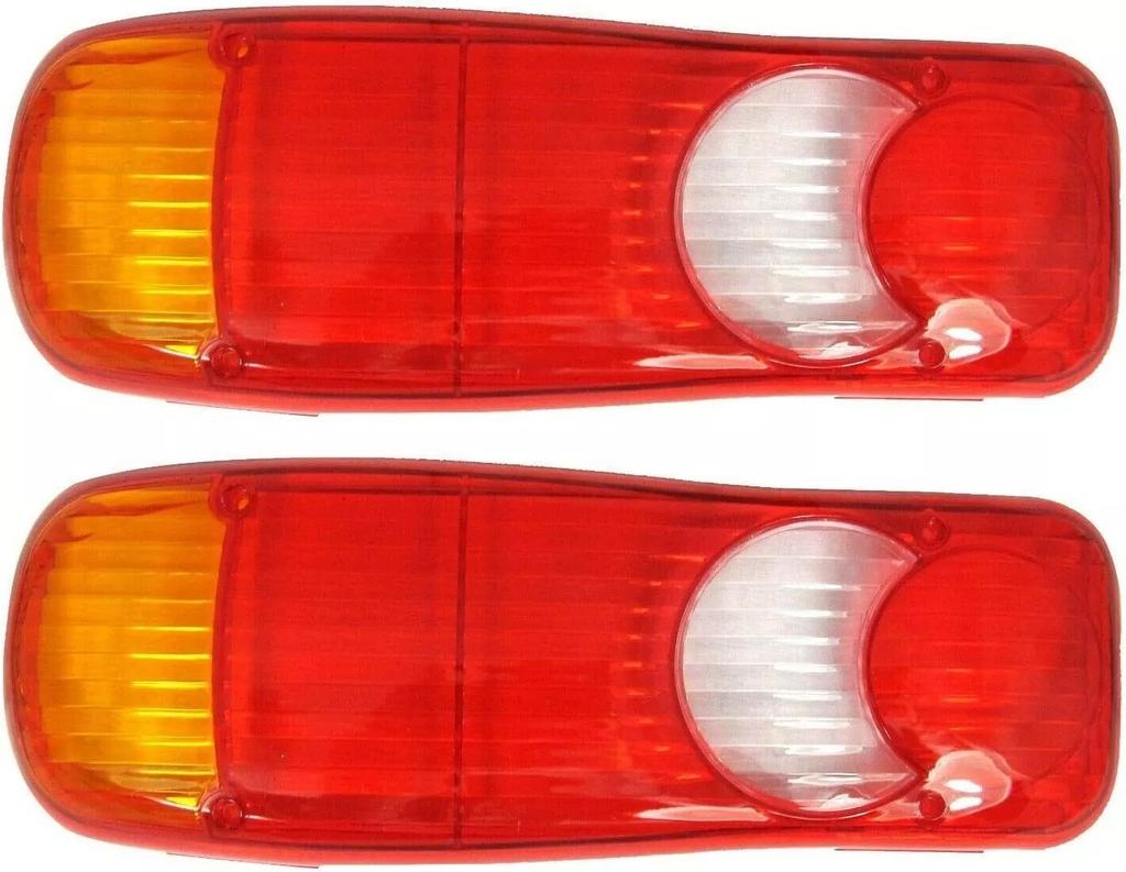 2pcs Stop Reverse Rear Light Tail Lights 2x Lens Eclipse Teardrop Rh + Lh Lorry Trucks Trailer Truck For Nissan Cabstar