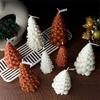 New Christmas Tree Candle Silicone Mold Bubble Tip Christmas Tree Aromatherapy Candle Silicone Mold Soap Mold Christmas Gift