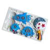 Formy Silikonowe o Tematyce Kosmicznej Statek Kosmiczny Astronauta Rakieta Forma do Cukierków Czekolady Fondantu DIY Narzędzia do Dekorowania Tortu na Imprezę