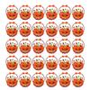 Halloween Candy Bags, 30 Piece Clear Plastic Party Treat Holders with Carry Grips for Packaged Candy and Small Gifts at Parties