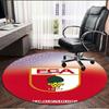 FC Augsburg Print Round Rug, Washable Floor Carpet, For Entryway Dorm Laundry Room Office Study, Home Decor Birthday Christmas Gift