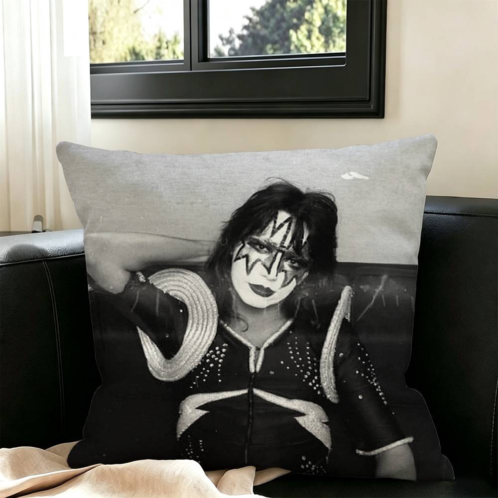 Singer Ace Frehley Pillow Case Square Double-Sided Sofa Cushion Cover Bedroom Bedside Pillow