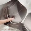 Deep V four-corner cup underwear women's summer thin seamless small breasts gather and show big upper support sub-breast bra