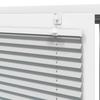 Pleated Blind Light Grey 120 X 150 Cm Fabric Width 119.4 Cm Polyester