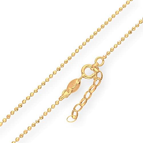 Fish Mädchen Halskette mit Feen-Anhänger, Gold Beschichtet, Fee Anhänger Halskette für Mädchen, 45 cm, Gold
