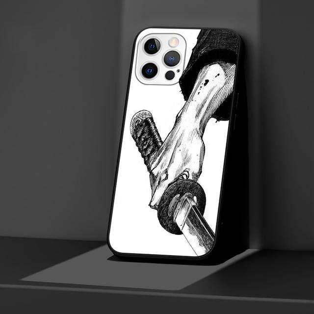 Japán Anime Bleach tok Apple Iphone 14 11 13 12 Pro Max Xr 7 8 +Se 2020 Xs 6 6s Plus 5 5s fekete szilikon telefontokhoz