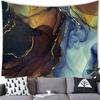Silk-Textured Pigment Blending Digital-Printed Polyester Tapestries Living Rooms Bedrooms Macrame Wall Hanging Room Decor