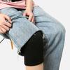 1Pair Anti Cold Knee Pads Gold Velvet Arthritis Prevention Keep Warm Knee Support Breathable Thicken Kneepad