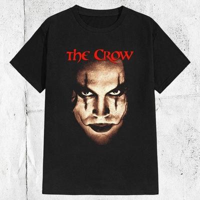Koszulka Męska Bawełniana 100% Film Horrorowy z lat 90. The Crow Top