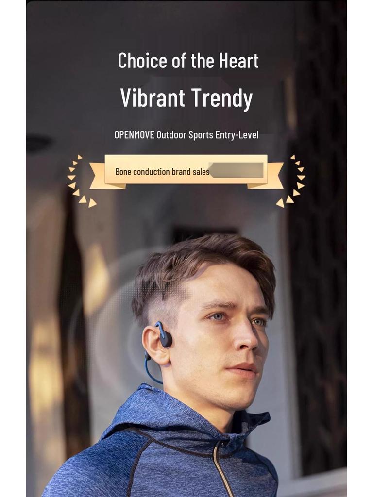 SHOKZ S661 Wireless Bluetooth Sports Headphones for Running and Cycling